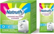 NATRUTH Washing Machine Cleaner - 12 Pouches Oxi Formula for Odor Remove, Stain Removal, Compatible with All Machines including HE
