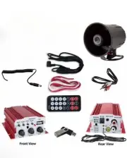 Ice Cream Truck Music Box With Speakers - LOUD! Customizable Songs