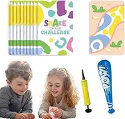 Title: Animal Puzzles for Kids,Snake Chain Challenge Interactive - Cartoon Preschool Learning Activities Family Party Games for Kids 3+ Years to Improve Memory & Concentration