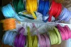 Light Weight Mesh Ribbon 17mm wide 3 Metres Ea 13 Colour Choice May Arts H14