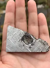 在飛比找Yahoo!奇摩拍賣優惠-【二手】Cape York  約克角鐵隕石切片48.21克。