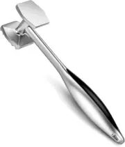 Aliglow Meat Tenderizer Hammer Tool Mallet Pounder for Kitchen M, C-original