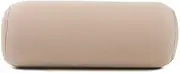 [ALIBO] Soft Memory Foam Car Cervical Round Roll Neck Rest Pillow Office Chair Bolster Headrest Supports Travel Neck Cushion Beige 1 Piece