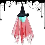 Halloween Light Up Ghost,Light Up Ghost Outdoor-LED Haunted House Ghost Scary Halloween Ghost Light Decoration- LED Halloween Tree Decor Home Decor Halloween Ghost Tree Decor Ghost Decoration Scary