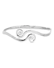 Ettika Intertwined Aura Swirl Arm Cuff