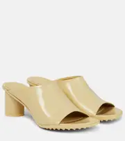 [Bottega Veneta] Bottega Veneta Patent leather mules AU 9 beige