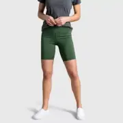United By Blue Women's 8.5" Recycled High-Rise Bike Shorts NWT