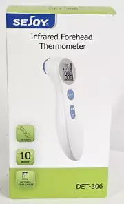 Sejoy Infrared Thermometer - Instant Temperature Reads DET-306
