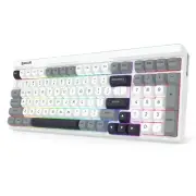 K656 PRO 3-Mode Wireless RGB Gaming Keyboard, 100 Keys Mechanical Keyboard w/...