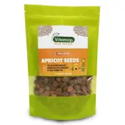Bitter Apricot Seeds / Kernels, Natural Source of Vitamin B17, Large and Raw,...