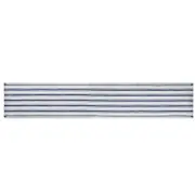 Mikasa Navy Stripe Cotton / Linen-Blend Dining Table Runner, 230 x 34cm