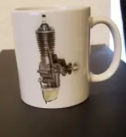 ARDEN SUPER ATOM MODEL ENGINE COFFEE MUG 11 OZ.