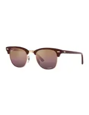 [Ray-Ban] CLUBMASTER Polarised Sunglasses In Bordeaux