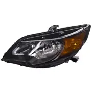 Headlight For 2014-15 Honda Civic Driver Side Black Chrome Housing Clear Lens (for: Honda)