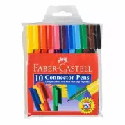 Faber-Castell Connector Pens 10 Pack FREE POST