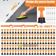 50-300X Tile Leveling System 1/8" Reusable Tile Leveler Spacers Clips + Wrenches
