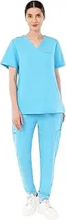 Organix Scrub Sets for Women, Blue - XX-Large