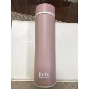 Mini304粉紅色真空保溫瓶500ml保溫杯 304不鏽鋼保溫杯 真空保溫杯 保溫瓶 保溫壺 水壺