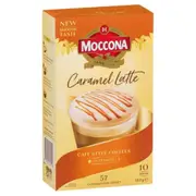 Moccona Caramel Latte Coffee Sachets 10s x 1