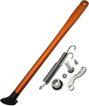 Stand Pad Kickstand Side Stand Springs Kit Fit For KTM Motocross EXC EXCF XC XCW XCF XCFW125 150 200 250 300 350 400 2008-2016 Bracket swingarm spool(17-23 Orange)