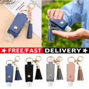 2PCSKeychain Holder Empty Removable Travel Bottle Portable Hand Sanitizer Bottle