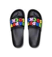 Black Happy Socks Slider