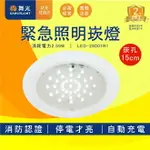 (A LIGHT)附發票 舞光 LED 緊急照明崁燈 通過消防認證 停電燈具 緊急出口燈 消防器材 消防崁燈 崁燈