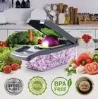 14-In-1 Vegetable Chopper Fruit Slicer Cutter Food Onion Veggie Dicer Kitchen