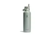 Hydro Flask Standard Mouth with Flex Straw Cap 21oz/621ml - Agave