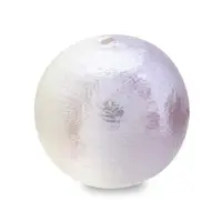 在飛比找蝦皮購物優惠-日本進口 手作材料 串珠 飾品 配件 雙色 棉花珍珠 純白紫