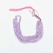 Pink Amethyst Smooth Beads, High-Quality Amethyst Gemstone Beads for Jewelry
