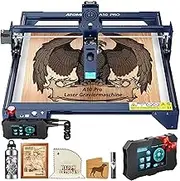 ATOMSTACK A10 PRO 50W Laser Engraving Machine, 10-11W Laser Head Output, Offline Engraving Laser Engraver with Adjustment Knob and Touch Control Panel, Quick Assembly of Metal, Wood, Glass, 410x400 mm