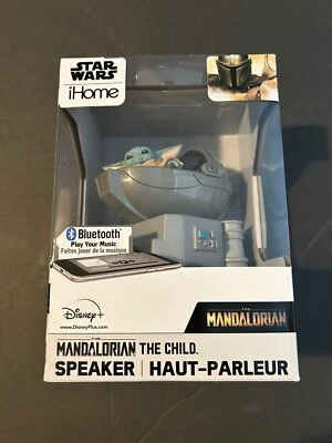 Disney Star Wars Mandalorian The Child Bluetooth Speaker by iHome New