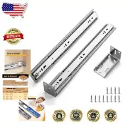 14-Inch Rust-Resistant Soft Close Drawer Rails – 10 Pairs with Mounting Brackets