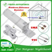 Outdoor LTE 4G Dual TS9 Antenna Signal Booster Suit Netgear Nighthawk M1 MR1100