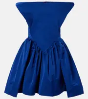 [Vivienne Westwood] Vivienne Westwood Mini Sunday draped cocktail dress AU 8 blue