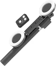 Phone Holder Tripod - Cell Phone Holder, Wireless Remote Phone Tripod | Selfie Stick Tripod with 2 Led Fill Lights, Extendable Selfie Stick for Travel Vlogging Video Recording and Photos
