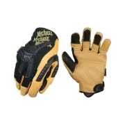 Mechanix Wear Cg Heavy Duty Gloves, Spandex/Genuine Leather, Large, Black
