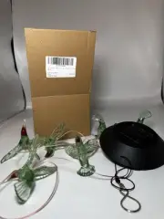 Solar Hummingbird Wind-chimes New In Box for Outdoor Patio Porch Deck Summer Fun