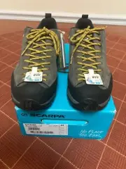 SCARPA Mojito Trail GTX Titanium-Mustard Gore-tex Men Size Euro 44/US Size 10