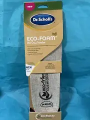 Dr. Scholl’s Eco-Foam All-Day Insoles Size 8-14 New Ships Tomorrow
