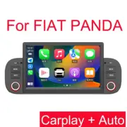 Car Android 13 AutoRadio For 13-20 Fiat Panda Multimedia Navigation GPS Carplay