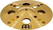 Meinl 12" Trash Stack Cymbal Pair with Holes - HCS Traditional Finish Brass for Drum Set, Made In Germany (HCS12TRS)