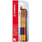 Stabilo pointVisco Rollerball Pen Assorted 3 Pack