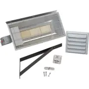 Radiant Natural Gas Heater - 25,000 BTU - 625 Sq Ft - Millivolt - Thermostat