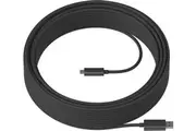 Logitech 25m Strong USB 3.2 Gen2 Type A to Type C Extension Cable For Logitech Tap, Rally and Meetup [939-001802]