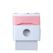 Wall Mounted Toilet Paper Roll Holder Bathroom Tissue Box Waterproof Dispenser