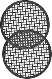 HANABASS 2pcs Car Loudspeaker Protective Mesh Cover Cold Rolled Speaker Net for Audio Accessories Durable and Lightweight Design for Home and Automotive Use