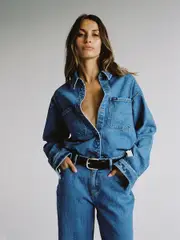 Signature Relaxed Denim Shirt