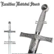 35" Excalibur Medieval Crusader Knight Sword with Sheath Costume